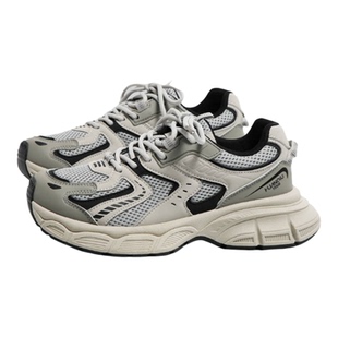 环球老爹鞋女款显脚小女鞋网面透气防滑轻便软底超轻不累脚运动鞋