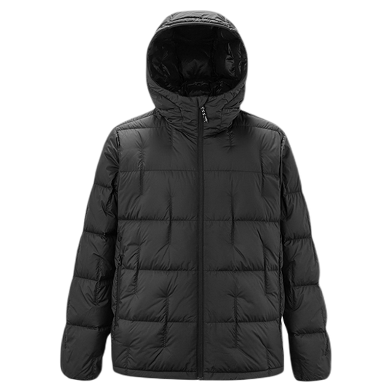 森马羽绒服男户外轻量保暖内胆三防外套绗缝连帽上衣2025新款冬装