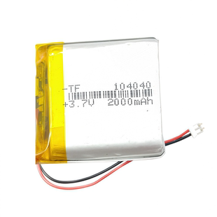 3.7V聚合物锂电池4.2V可充电104040导航仪蓝牙音箱验钞机2000毫安