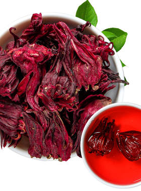 洛神花茶正品玫瑰茄红桃K洛神大朵干10克~1000克批发食用洛神花干