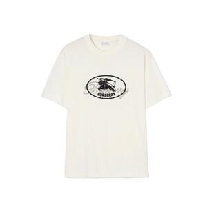 【24期免息】BURBERRY男装 骑士印章棉质 T 恤衫 多色