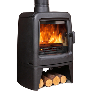艺迩佳真火燃木铸铁壁炉独立式新款取暖柴炉自建房客厅烧柴木炉