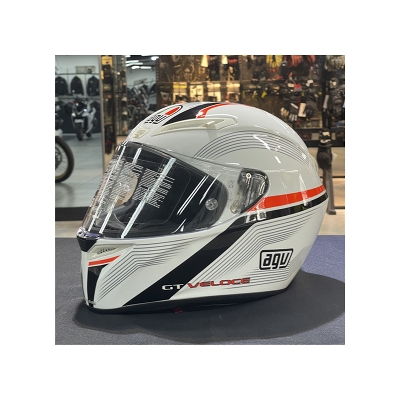 意大利AGV AX-8 VELOCE CORSA PISTA 电动车头盔全盔拉力盔