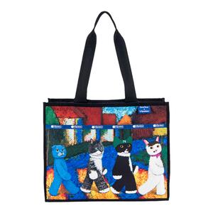 LeSportsac乐播诗新款NEWNEW系列可爱艺术手提包创意复古托特包