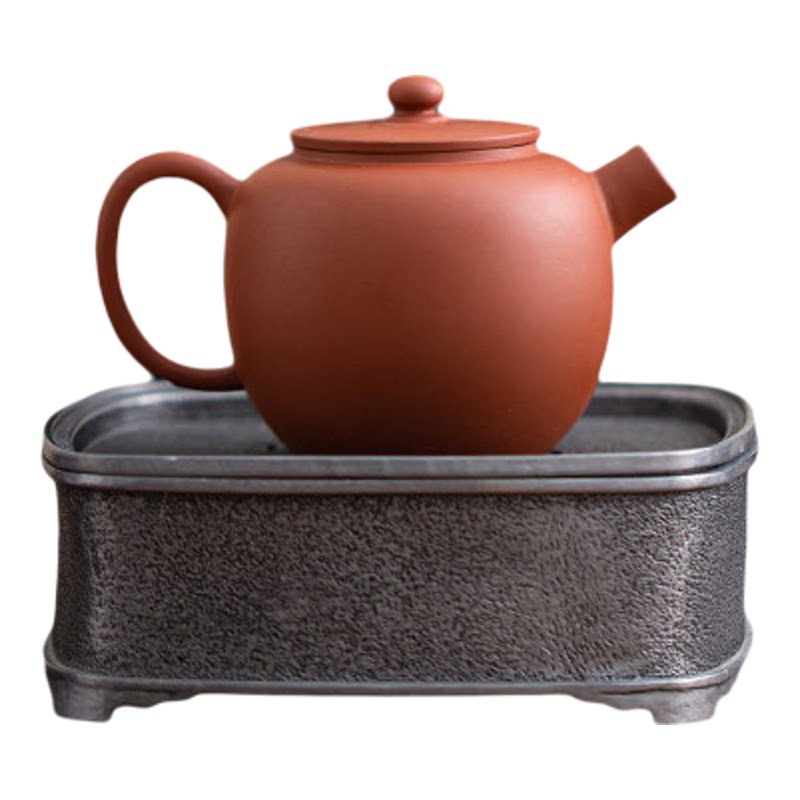 紫砂原矿凤鸣半手工功夫茶壶