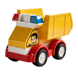 可水洗大颗粒儿童积木0到3岁男孩益智拼装玩具男童警车礼物挖掘机