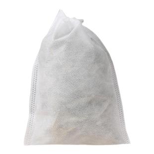 100个13X18cm无纺布抽绳过滤袋中药包装袋熬药粉袋卤料包足浴包邮