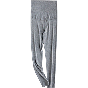 孕妇秋裤不勒肚子内穿打底裤秋冬款莫代尔保暖纯棉孕期衬裤小个子