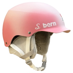 冷山BERN滑雪头盔单板雪盔滑雪盔碳纤维头盔装备男女款2526新款