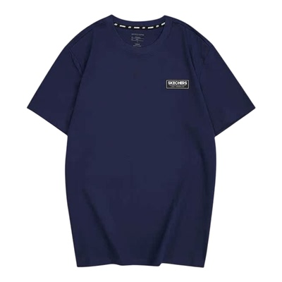 Skechers/斯凯奇正品年夏季新款男子休闲运动短袖T恤 L321M076