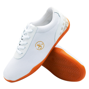 武术训练鞋透气帆布练武鞋男女牛筋底武术培训班专用鞋子太极拳鞋