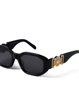 黑超先锋墨镜Y2K嘻哈风美式