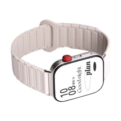 适用华为FIT4/5表带手表FIT3智能腕表watchfit4运动硅胶fit4pro腕带夏天新款fit5pro磁吸手环NFC替换带女配件