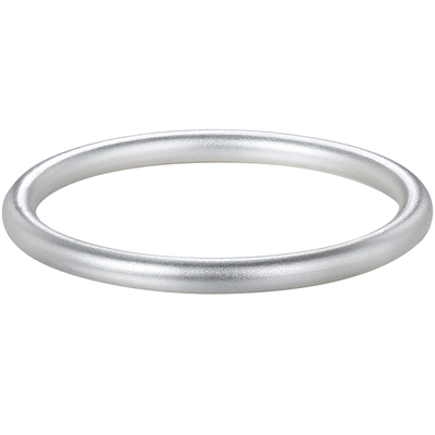 9999银手镯古法素圈镯子