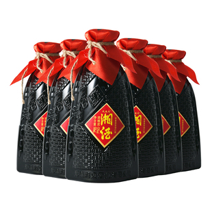 【凤凰情】湘泉酒业湘酒52度兼香型高度白酒500ml*6瓶整箱粮食酒