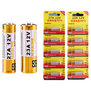 23a12v电池27a12v门铃遥控器红外防盗引闪器433电动车库门道闸电动卷帘门卷闸门遥控器23A 12V遥控器小号电池