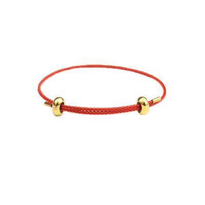 可调节串珠钢丝绳防水穿细金珠