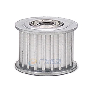 涨紧轮5M32齿同步轮 槽宽11/16/21/27 调节导向轮 惰轮带轴承内孔