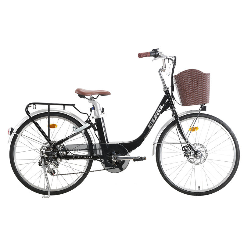 Eurobike可提锂电池24/26寸电助力自行车公主电动自行车电动单车