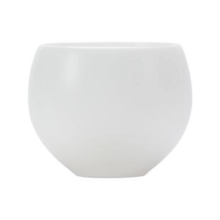 钰铨龙门 羊脂玉瓷素烧龙蛋杯 德化白瓷主人杯喝茶厚重不倒杯单杯