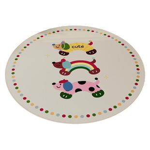 尚美巢品圆形地垫新款卡通电脑转椅客厅沙发脚垫子化妆椅卧室地毯