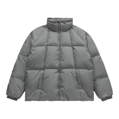 特氟龙三防吐司羽绒服高领夹克