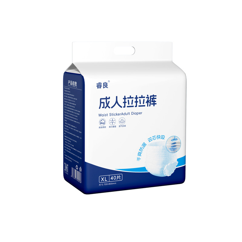 睿良成人拉拉裤80片包装价划算