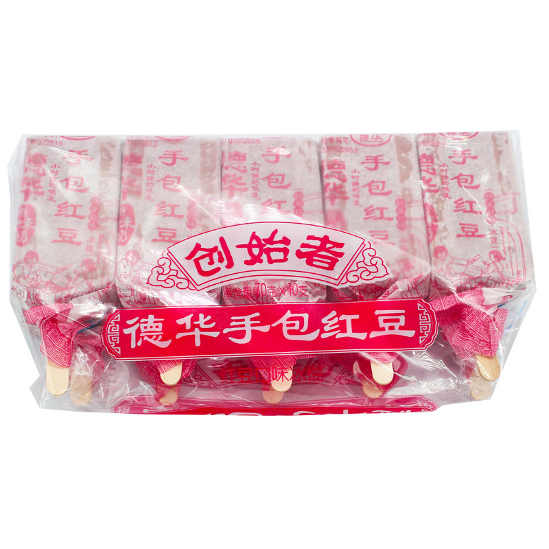 一包10支德华手包红豆经典雪糕