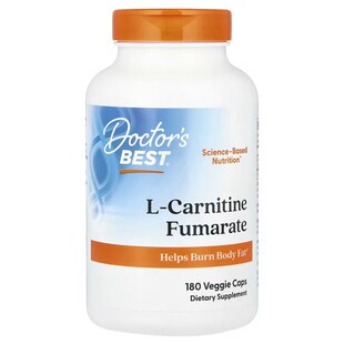 美国Doctor s Best L-Carnitine左旋肉碱富马酸盐180粒Biosint