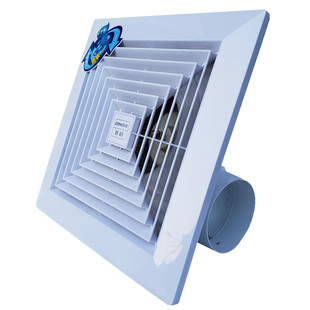 巴尔吸顶管道式通风扇吊顶排气扇酒店卫生间排风扇宾馆浴室换气扇