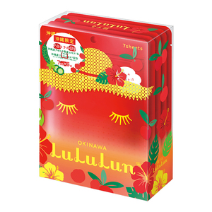 LuLuLun沖繩限定針葉櫻桃日本清潔面膜35片玻尿酸緊緻保溼提亮，可領28元優惠券