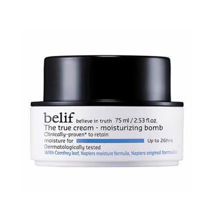 韩国直邮belif碧研菲水滴膨润保湿面霜干皮用保湿补水75ml正品