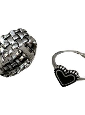 男女款合金时尚个性复古百搭冷淡风