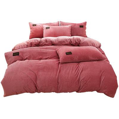 牛奶绒四件套秋冬用|千人加购