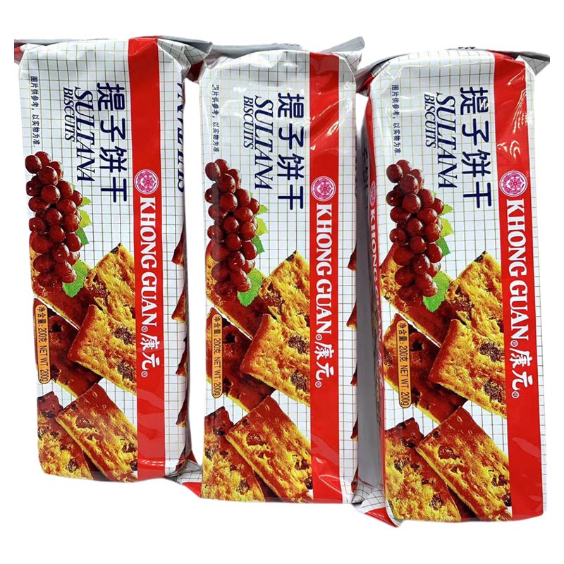 康元提子饼干老品牌天津生产