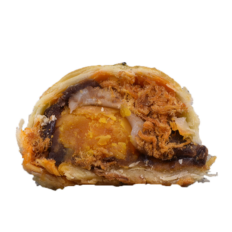 一个 红豆麻薯辣味肉松蛋黄酥地方特色传统糕点零食早餐