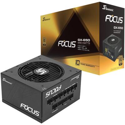 海韵FOCUSGX650W金牌电源