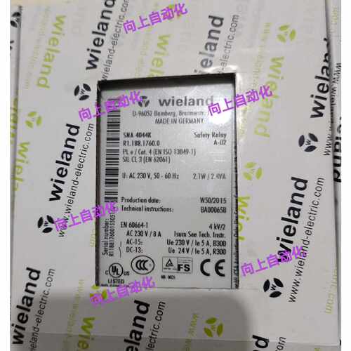 德国威琅安全继电器 SNA 4044K AC230V R1.