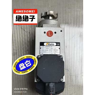 议价Filato封边机高速电机一台型号MF4607512F适用
