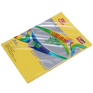 亚龙APP旗舰彩色复印纸80g克A4打印纸 儿童手工折叠卡纸单包100张