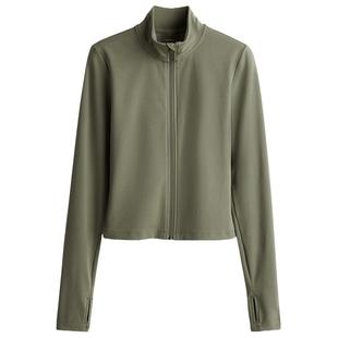 【H&M MOVE SoftMove™】女士运动外套冬季拉链网球户外服1243210
