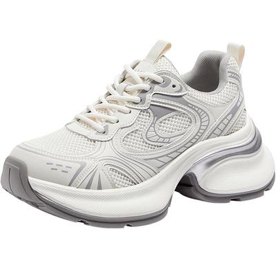 Camel/骆驼银色复古老爹鞋