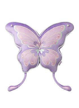 爱诗乐蝴蝶抱枕新中式生日礼物