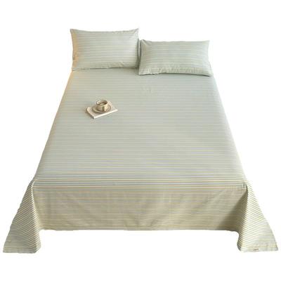 纯棉加厚老粗布床单床笠三件套