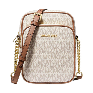 【保证】Michael Kors/MK老花链条相机包单肩斜挎包女款