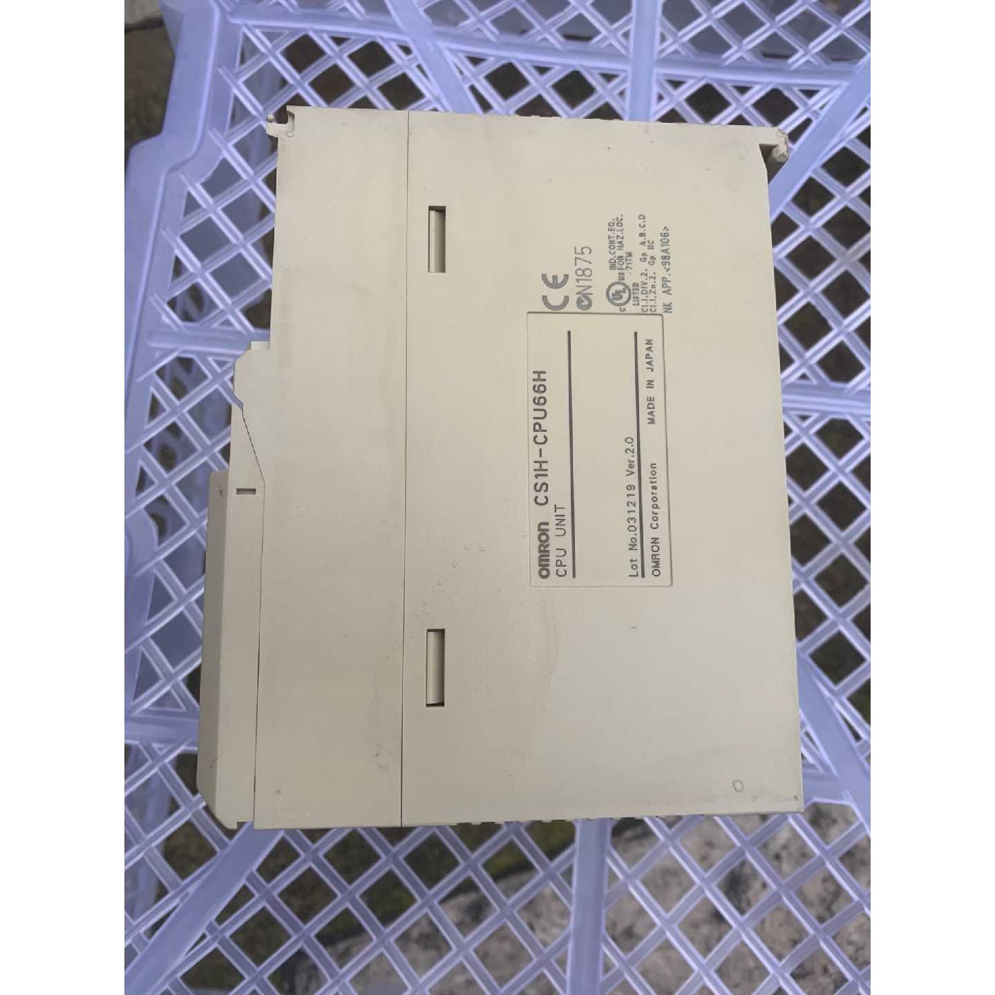 议价欧姆龙、CS1H－CPU66H、成色如图功能包好：1300