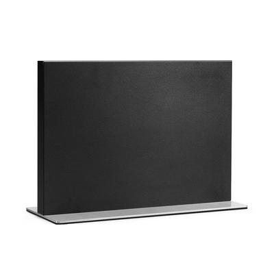 黑色不锈钢磁性刀架厨房收纳