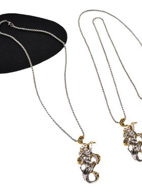 王俊凯同款钛钢链条项链男潮古巴链庄文杰重生之门毛衣链女2022款