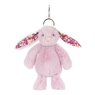 英国Jellycat花布瑟紫珀邦尼兔包包挂饰毛绒玩具挂件生日礼物新品