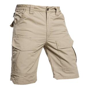 执政官夏季防水迷彩裤半裤男五分战术短裤工装裤多袋军迷户外短裤